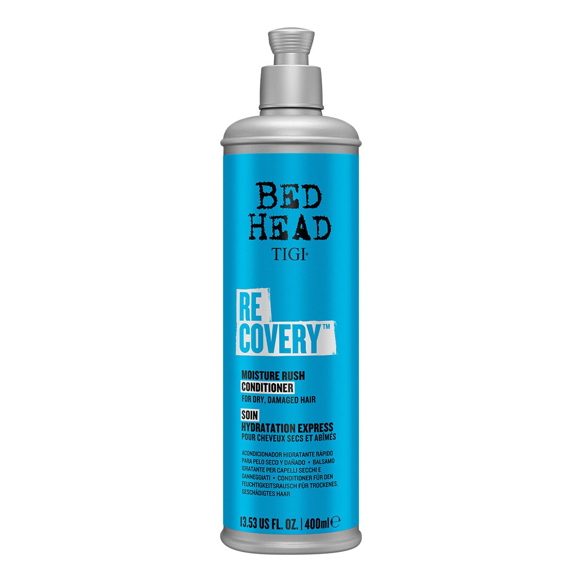 Tigi Bed Head Recovery Conditioner Flasche mit Pumpspender, 400ml.