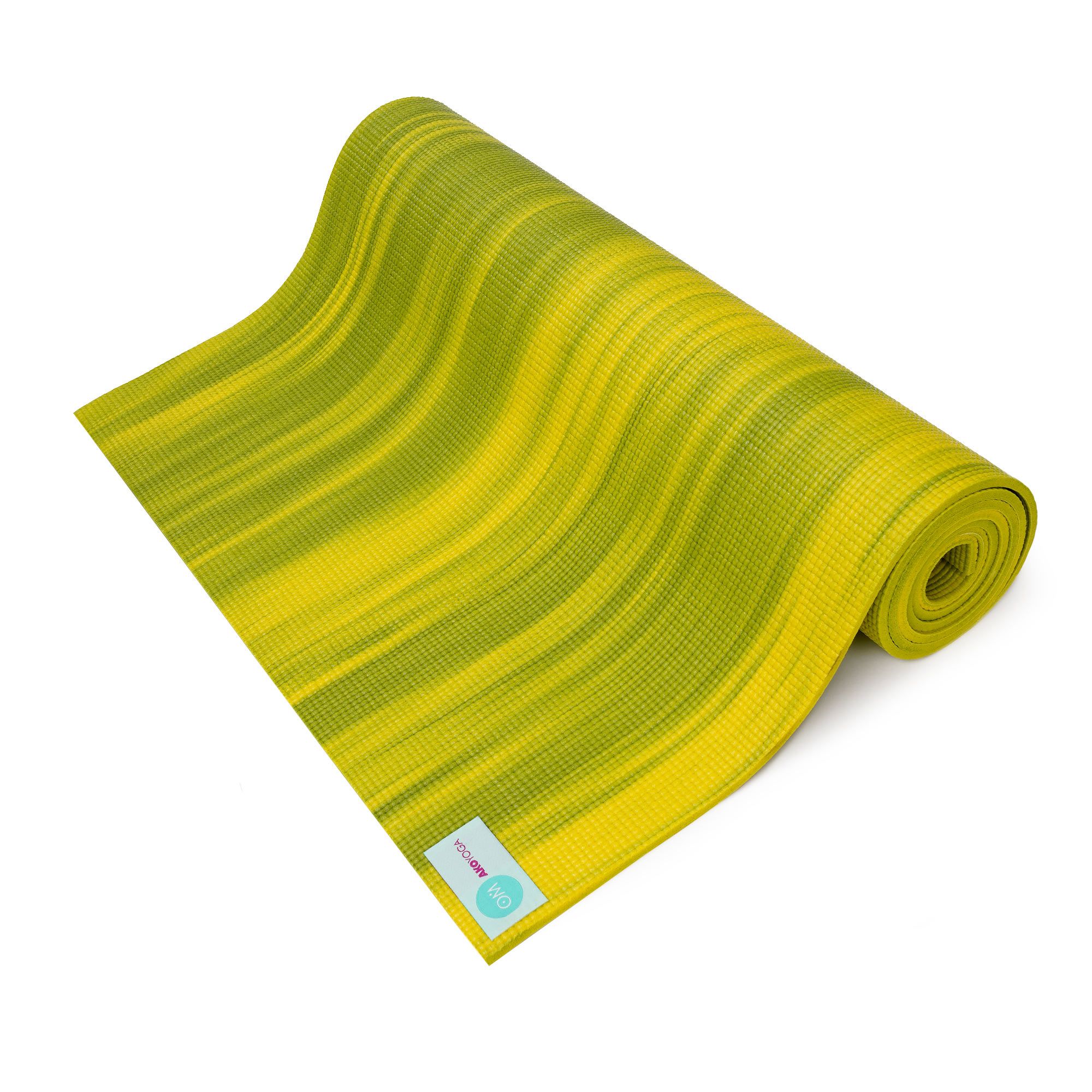 yogabox Yogamatte Rainbow - grün/gelb 183 x 61 0,6 cm 1 St