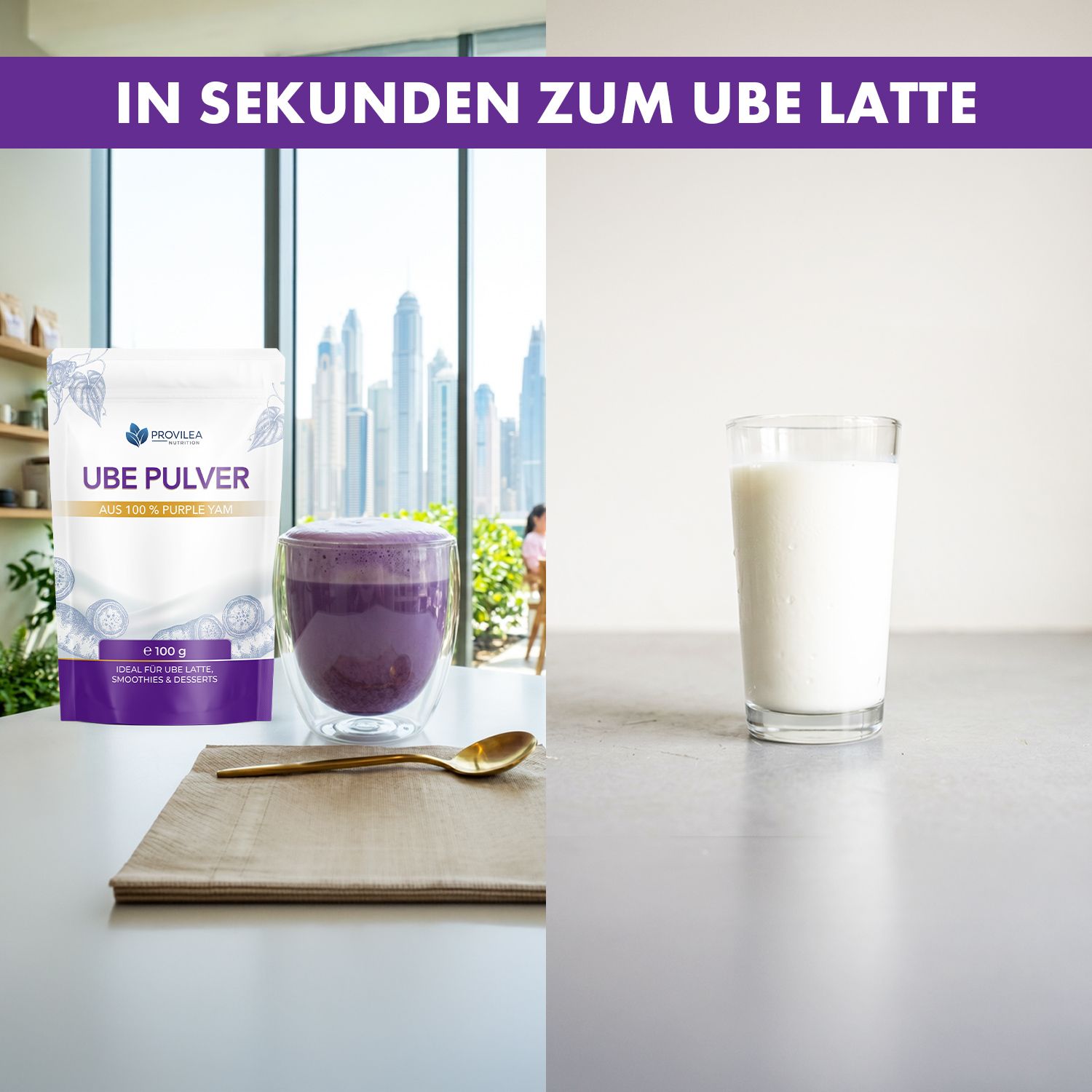 Provilea Nutrition Ube Pulver