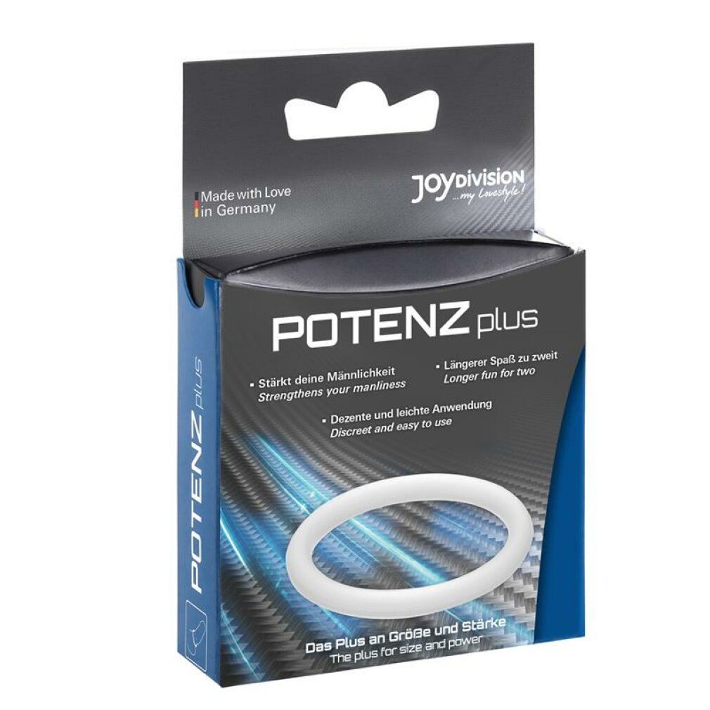 JOYDIVISION POTENZplus Penisring transp. L