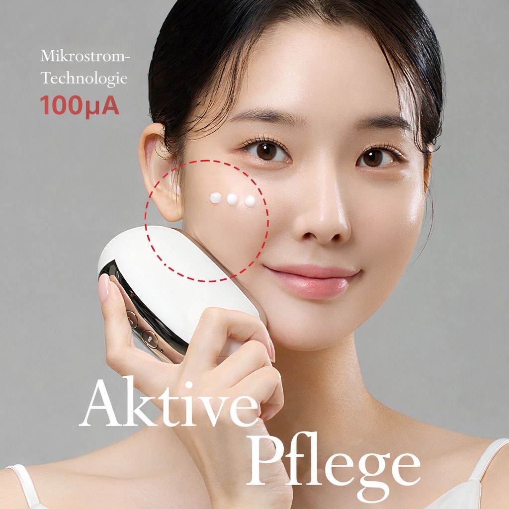 COOL-i 3 in 1 Hautpflegegerät mit Wärme/Kälte, LED & Mikrostrom, für kosmetische Gesichtspflege