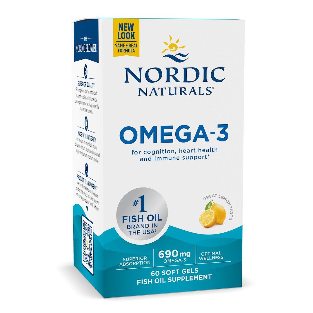 Nordic Naturals Omega-3 - 690 mg Zitrone 60 St