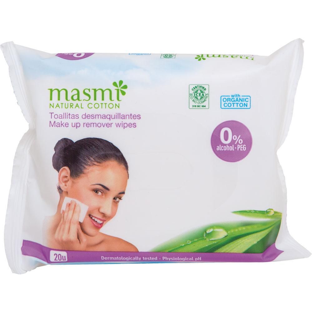Masmi Bio Make-Up Reinigungstücher 20 St