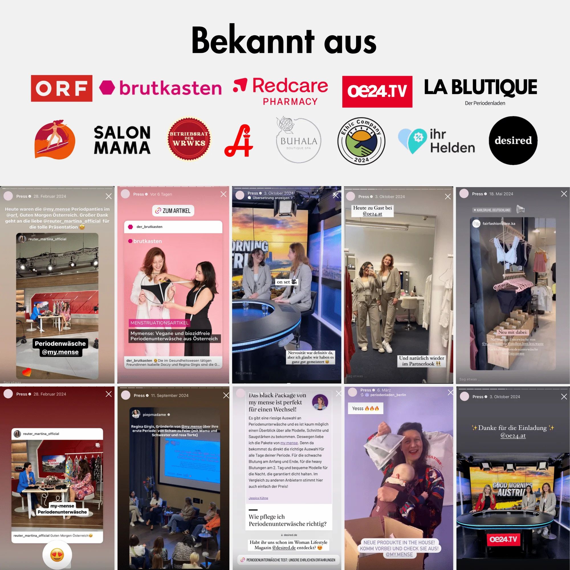 mymense Periodenunterwäsche Starter Package