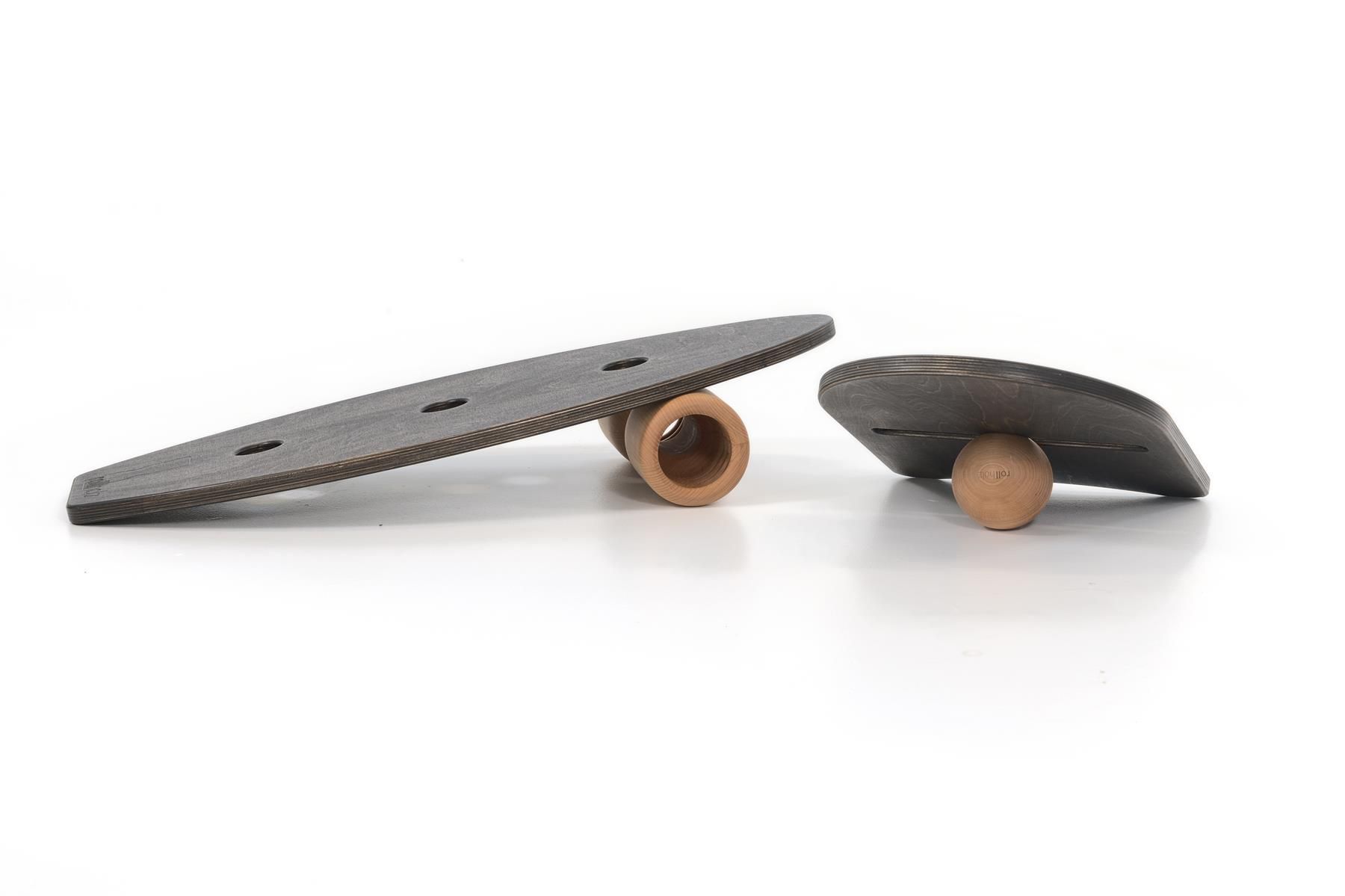 rollholz Balance Board Set groß Buche dunkeles Brett 1 St - Shop Apotheke