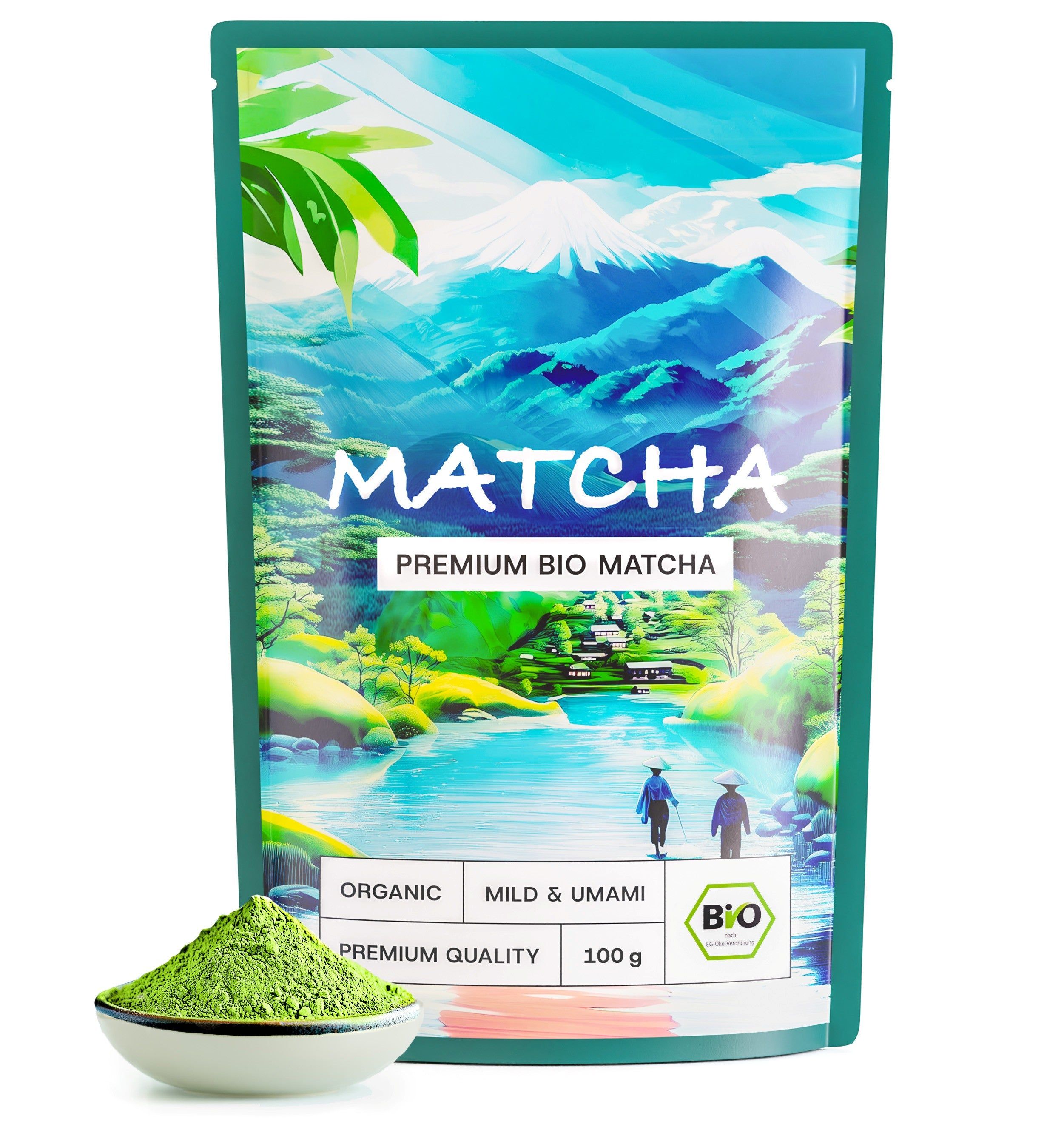 Matcha Pulver Bio - Premium Qualität 100 g