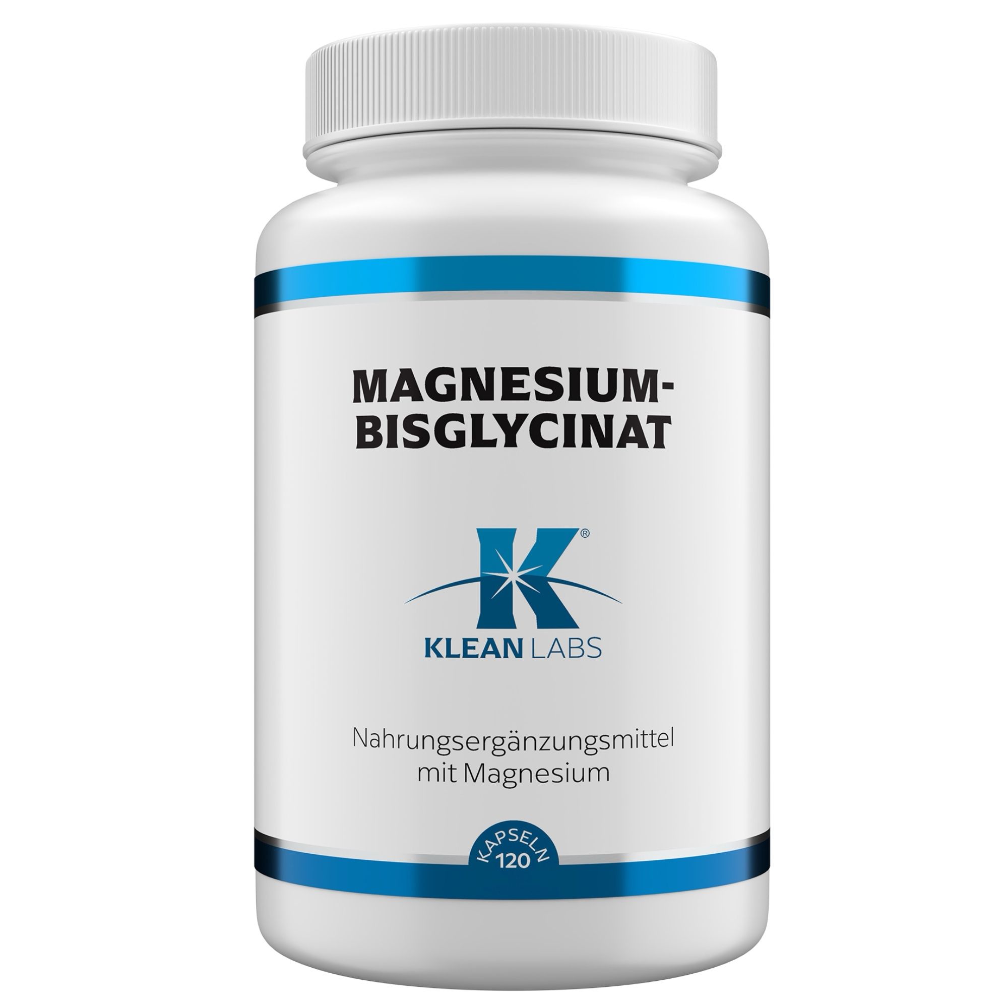 Magnesium Bisglycinat Klean Labs Kapseln 120 St