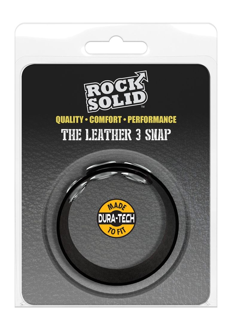 The Leather 3 Snap