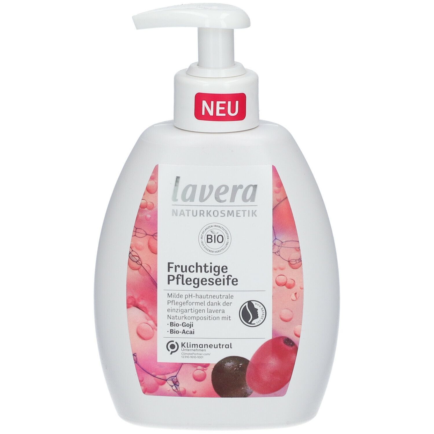 Lavera Pflegeseife fruchtig 250 ml Seife