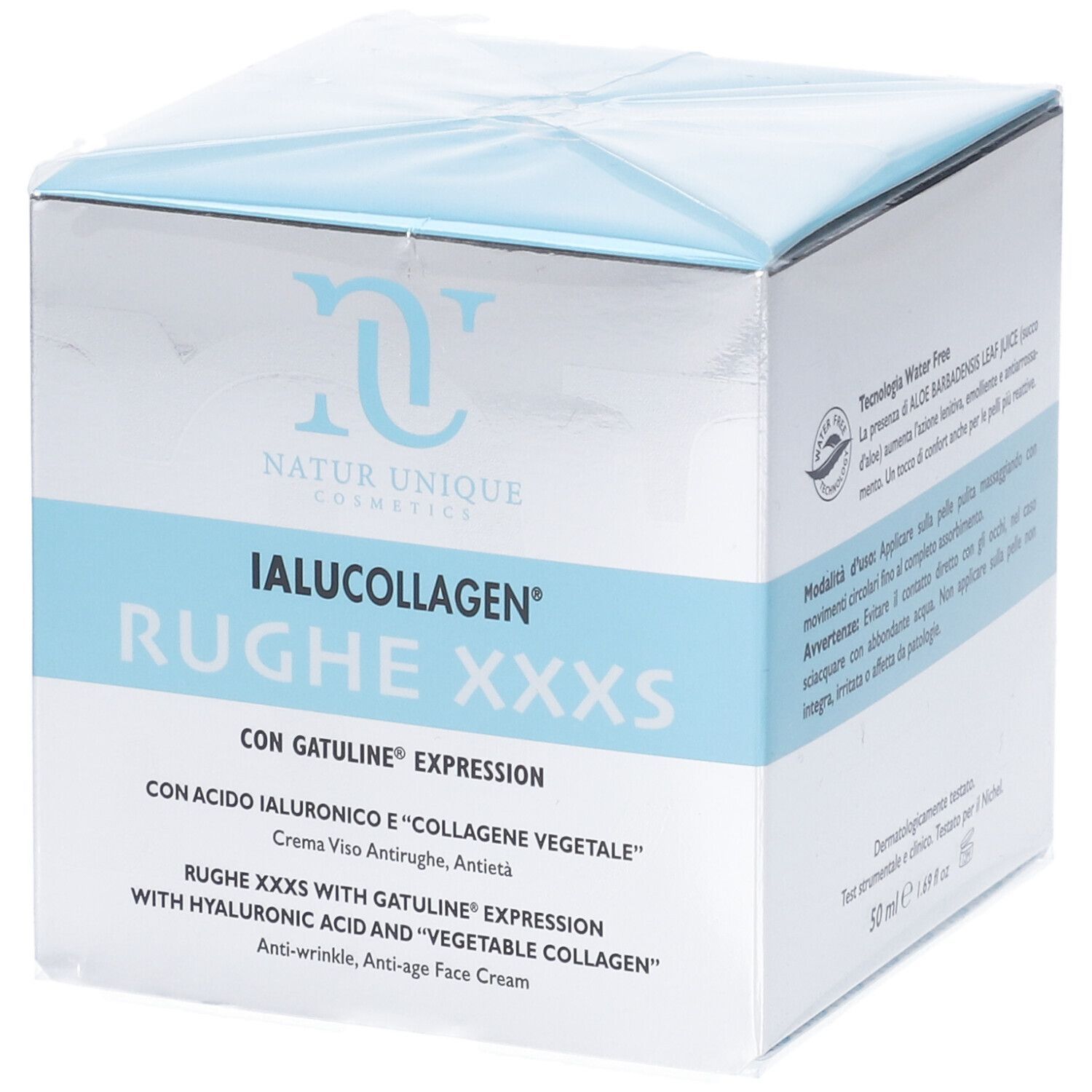 Natur Unique Ialucollagen Rughe Xxxs 50 Ml Crema Per La Pelle