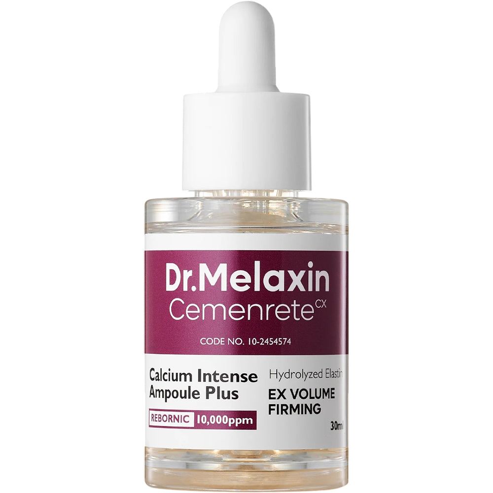 Dr. Melaxin Cemenrete Calcium Intense Ampoule Plus Fläschchen mit Pipette.