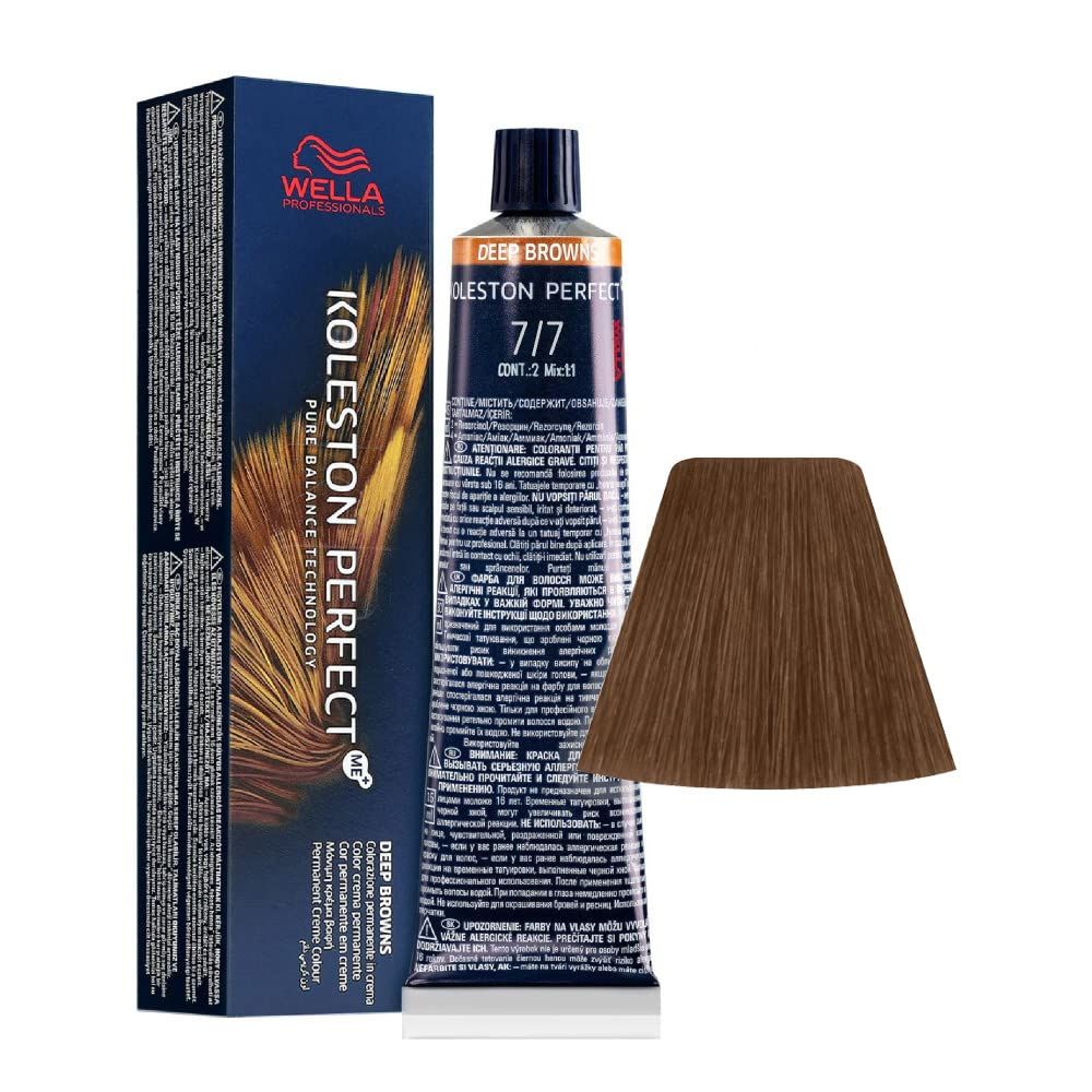 Wella Koleston Perfect Deep Browns 77 - Colore per capelli 60ml