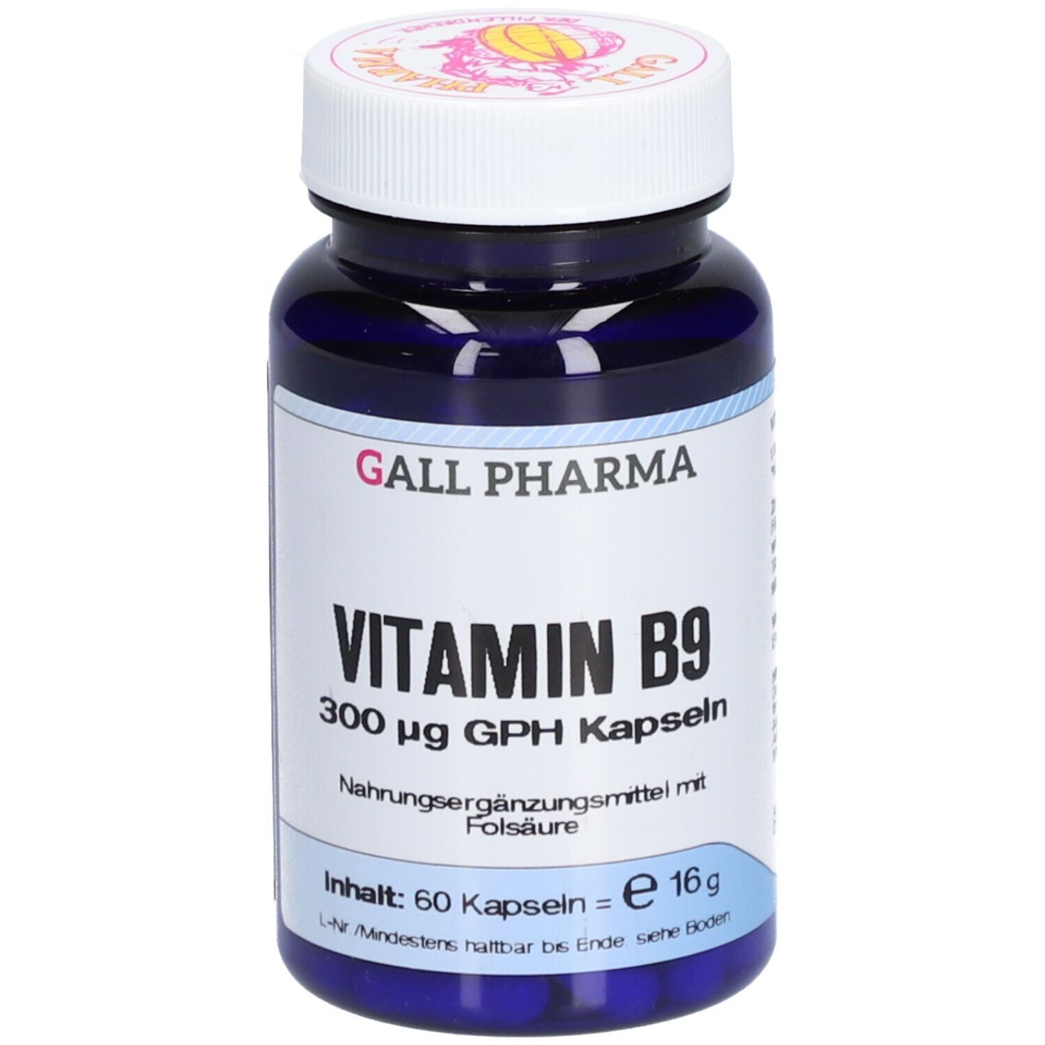 GALL PHARMA Vitamin B9 300 µg GPH Kapseln