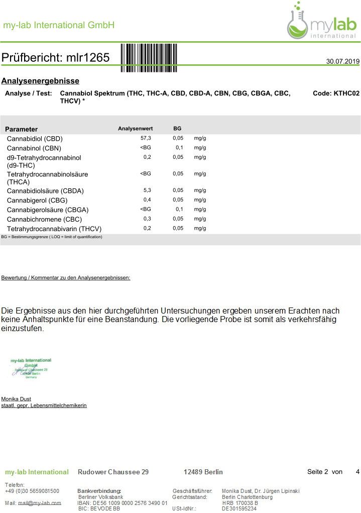 Redfood® CBD ÖL 5%
