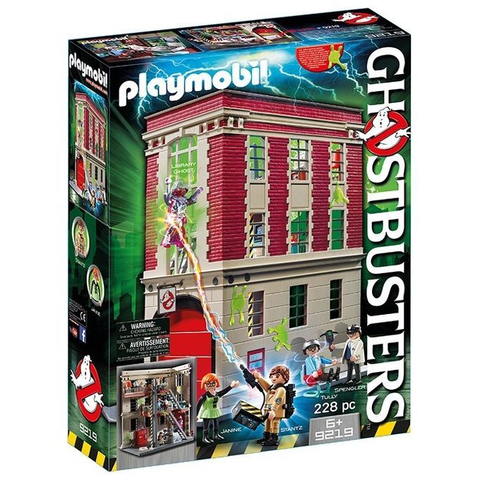 Playmobil Caserma Dei Ghostbusters