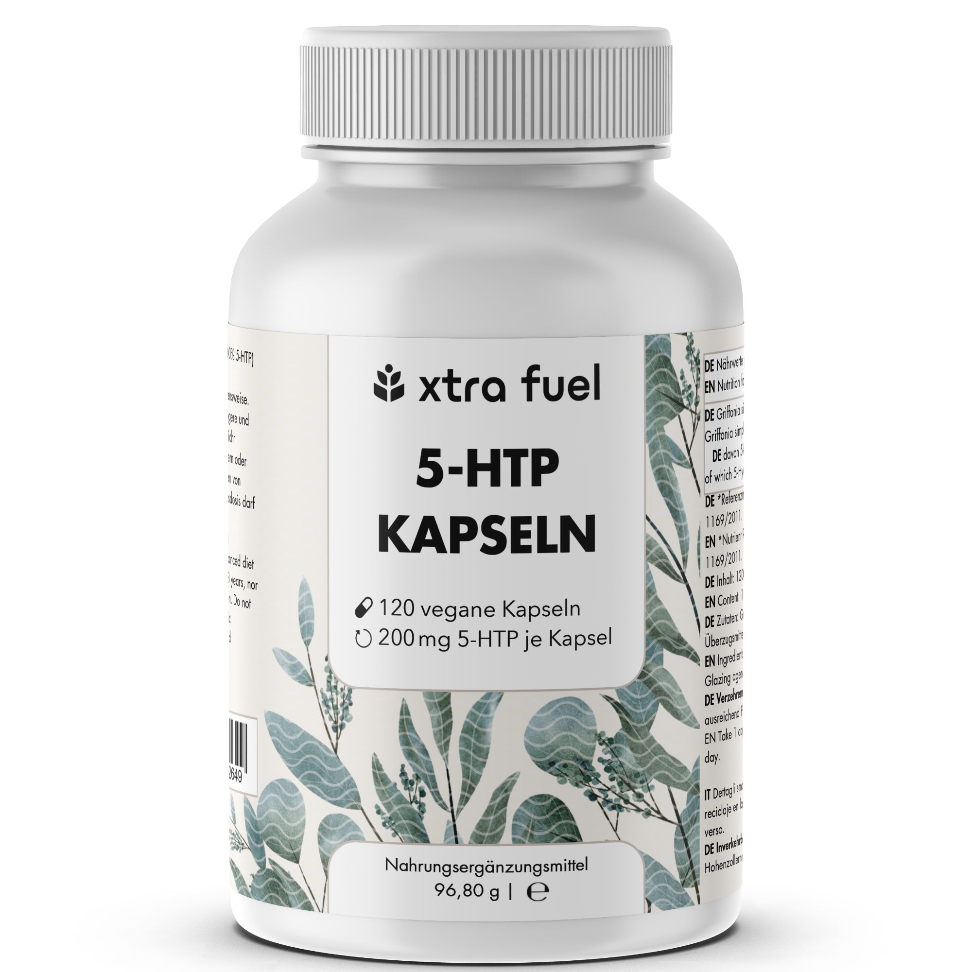 Xtra Fuel 5-Htp 200 - 30% Extrakt aus Griffonia Simplicifolia 97 g Kapseln