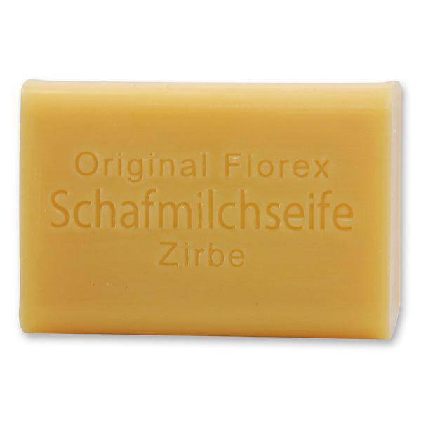 Florex - Schafmilchseife eckig Zirbe