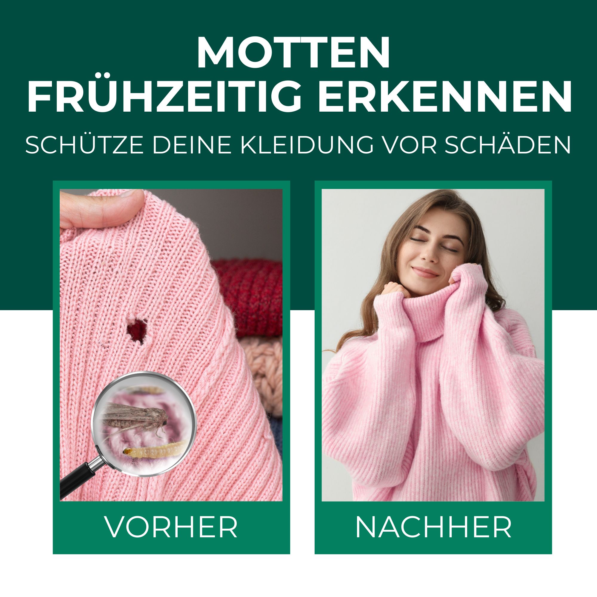 SILBERKRAFT Mottenfalle