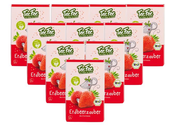 TeeFee - Erdbeerzauber Bio Früchtetee Kindertee