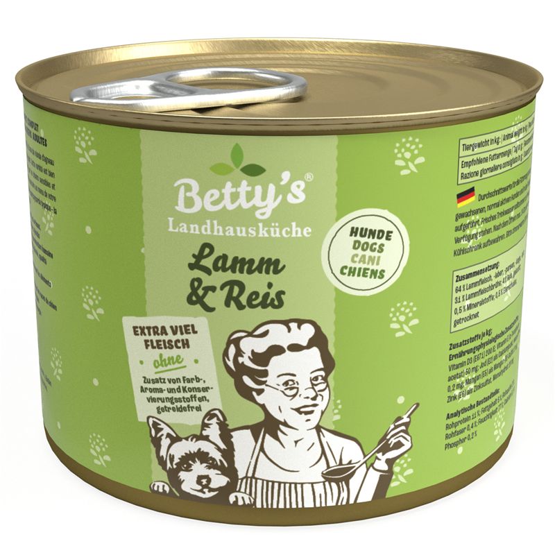 Bettys Landhausküche Betty's LHK Dog Lamm & Reis