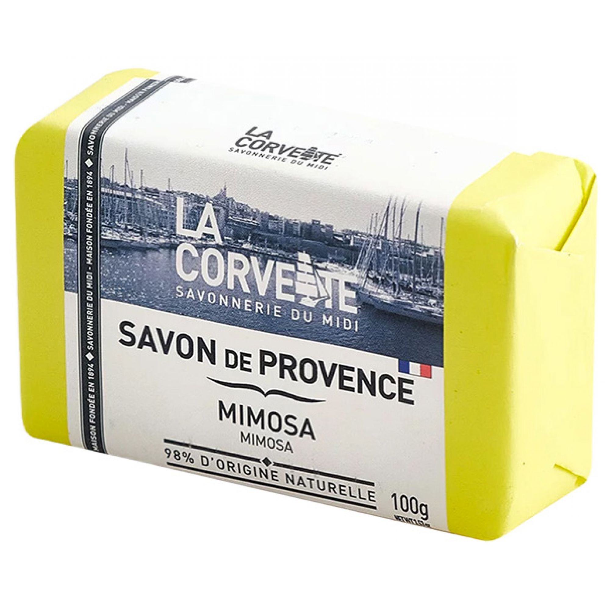La Corvette Provence Mimosa Seife 8x5x2 cm