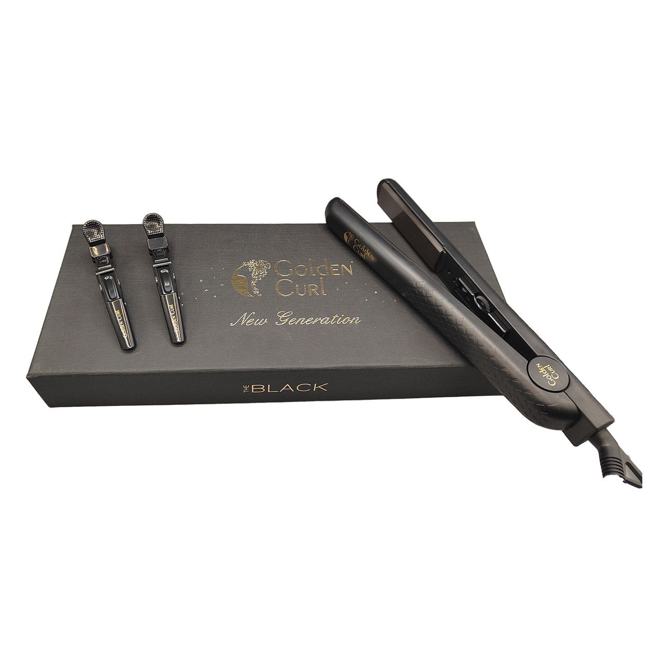 Golden Curl GL806 The Black Ceramic Straightener Glätteisen