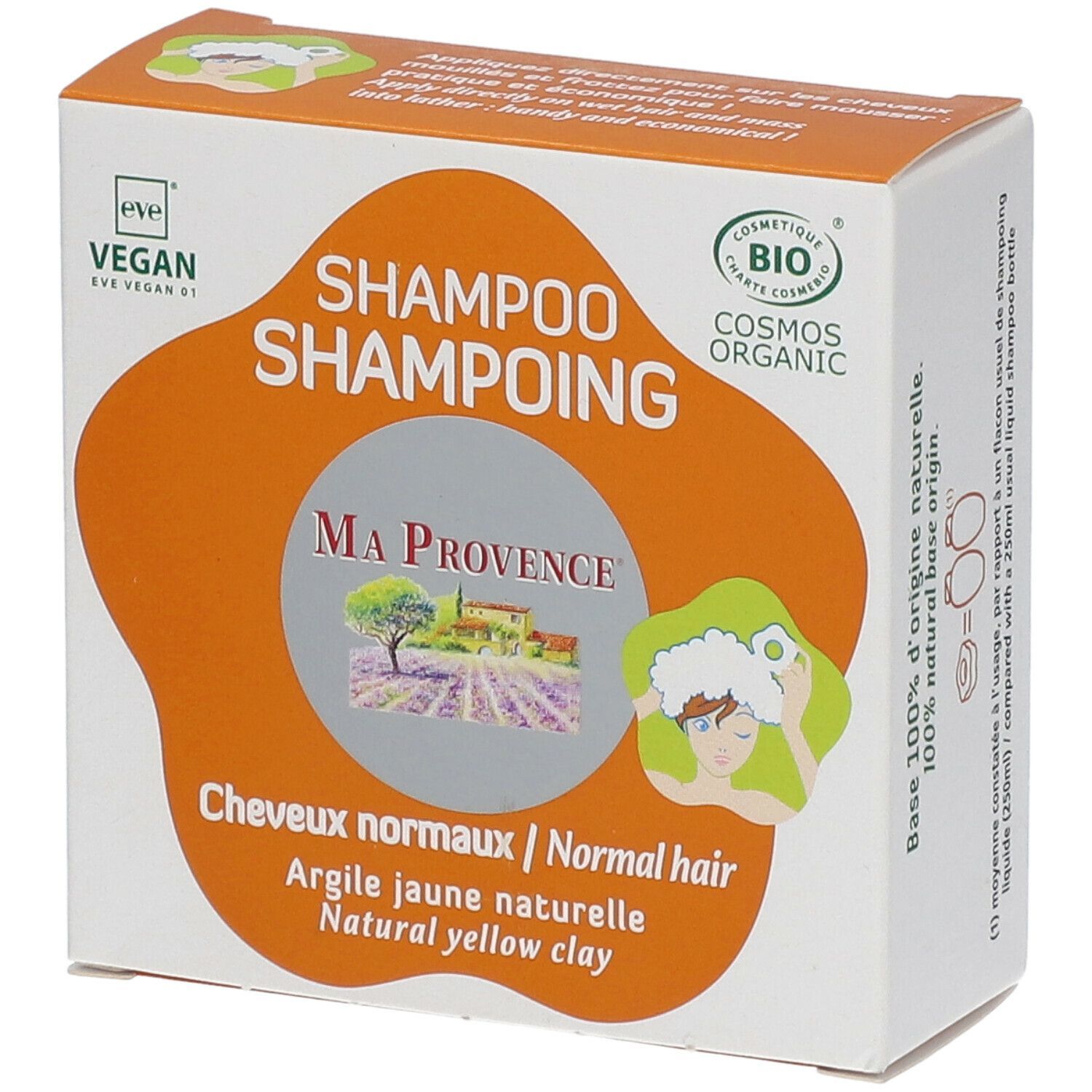 Ma Provence Shampoo Normaal Haar Bio 85 g