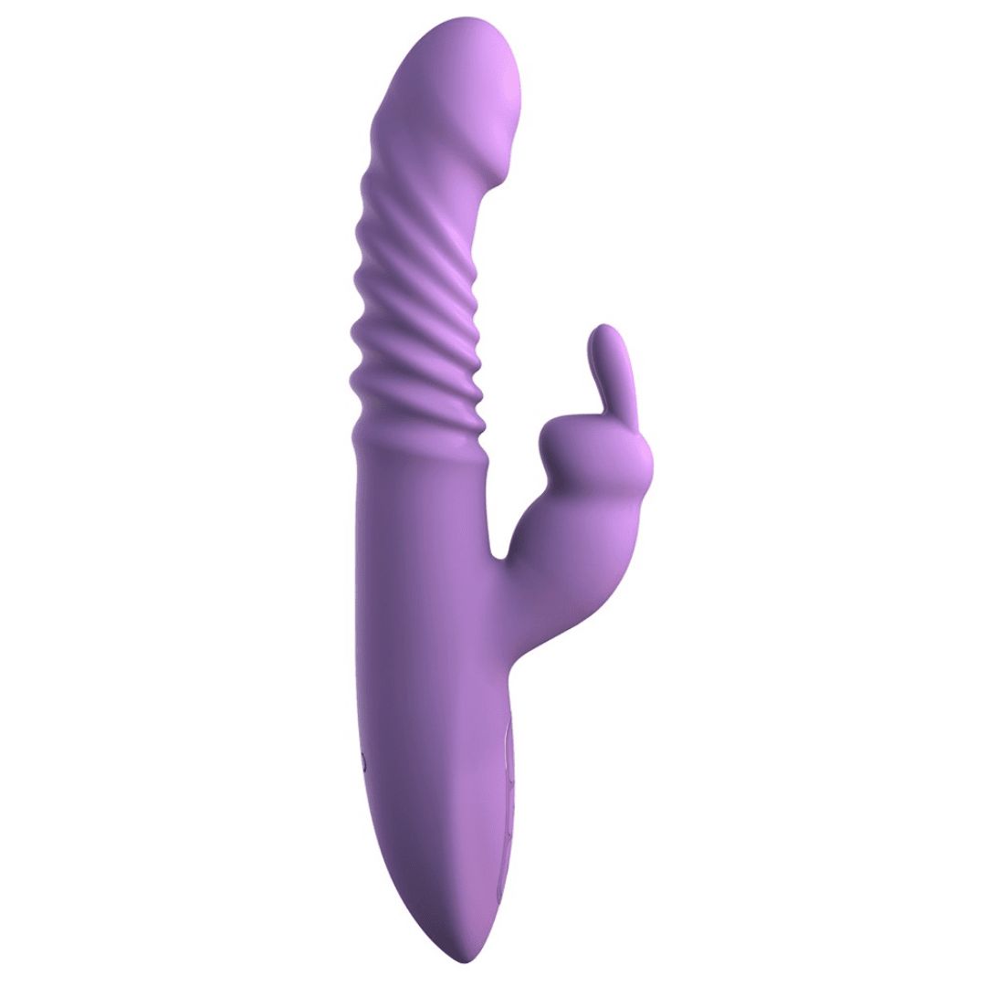 Stoßvibrator “her thrusting silicone rabbit”, mit Heizfunktion | Fantasy For Her