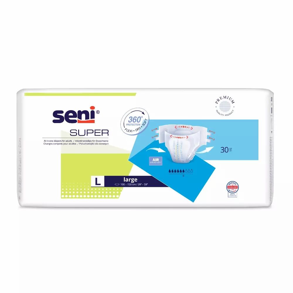 Seni Super Inkontinenzslip L 30 St
