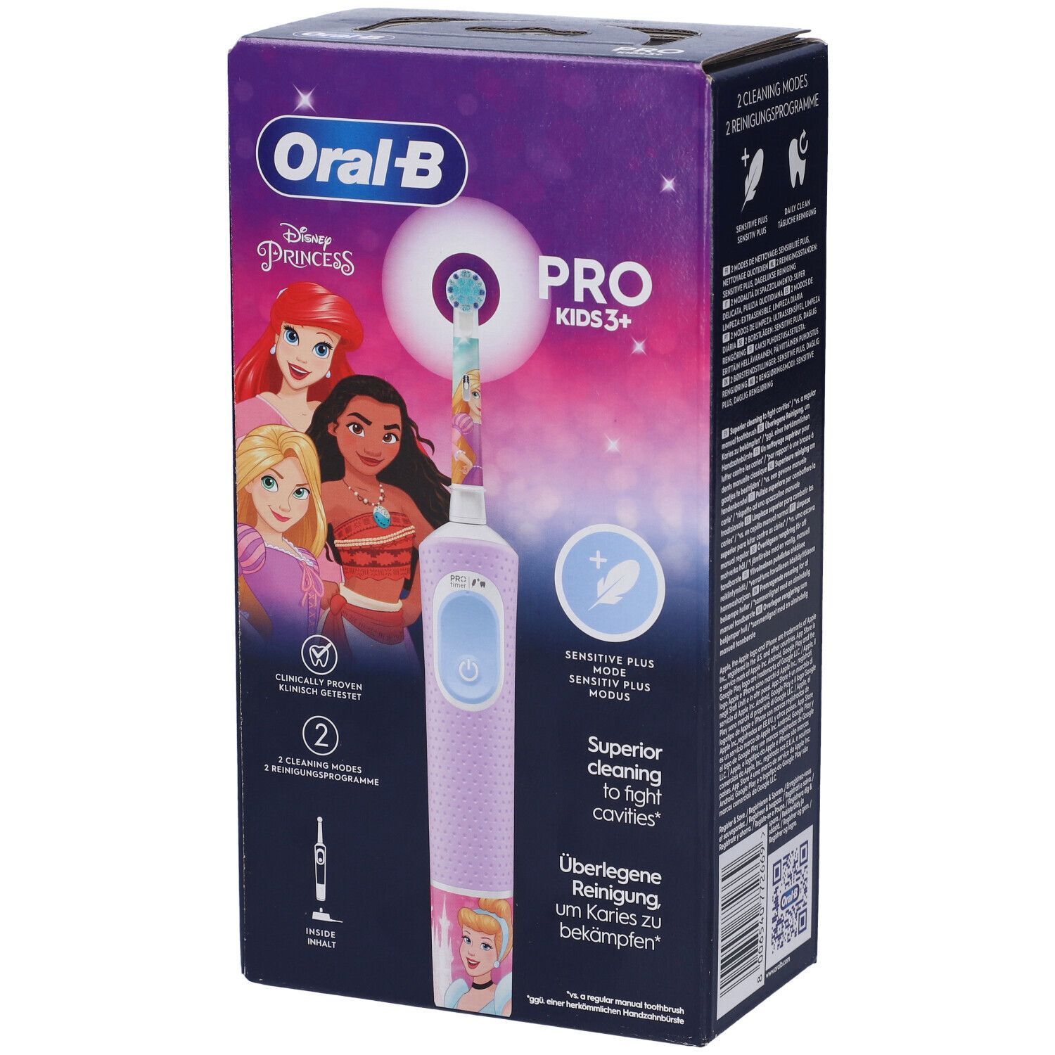 Oralb Princess Spazz Elett 1 St Zahnbürste