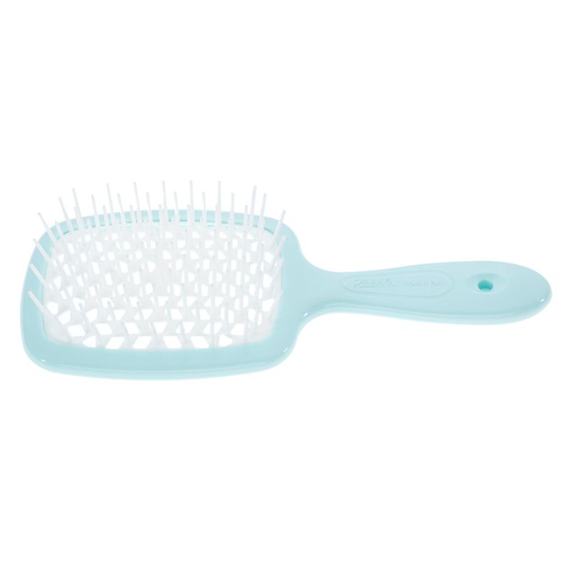 Janeke Superbrush Tiffany-Türkise Haarbürste 1 St Bürste