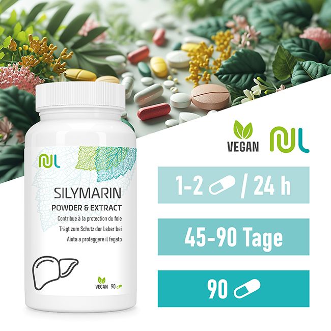 Nutrilife Silymarin - Leberschutz und gute Verdauung