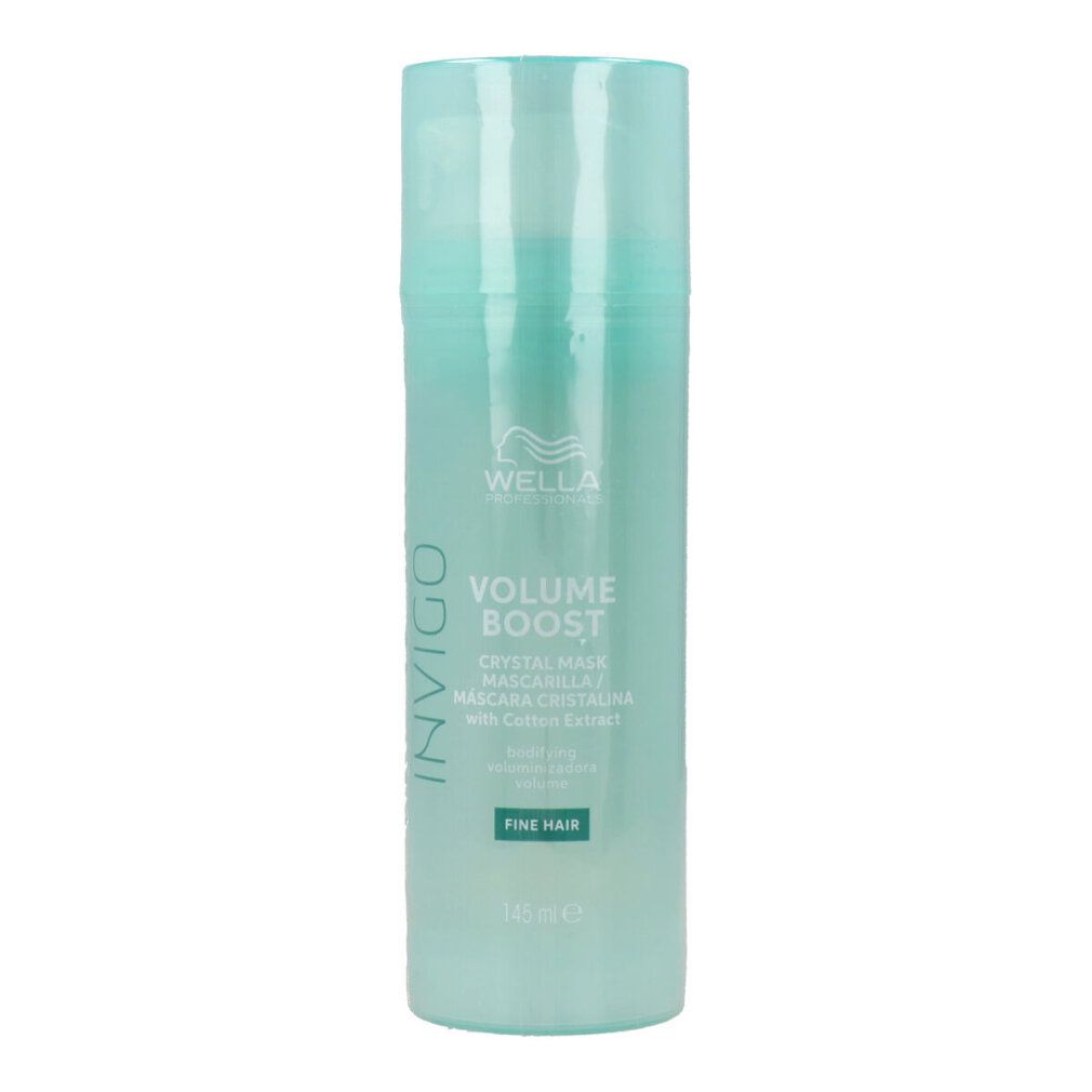 Wella Invigo Volume Boost Crystal Maske für feines Haar, 145 ml.