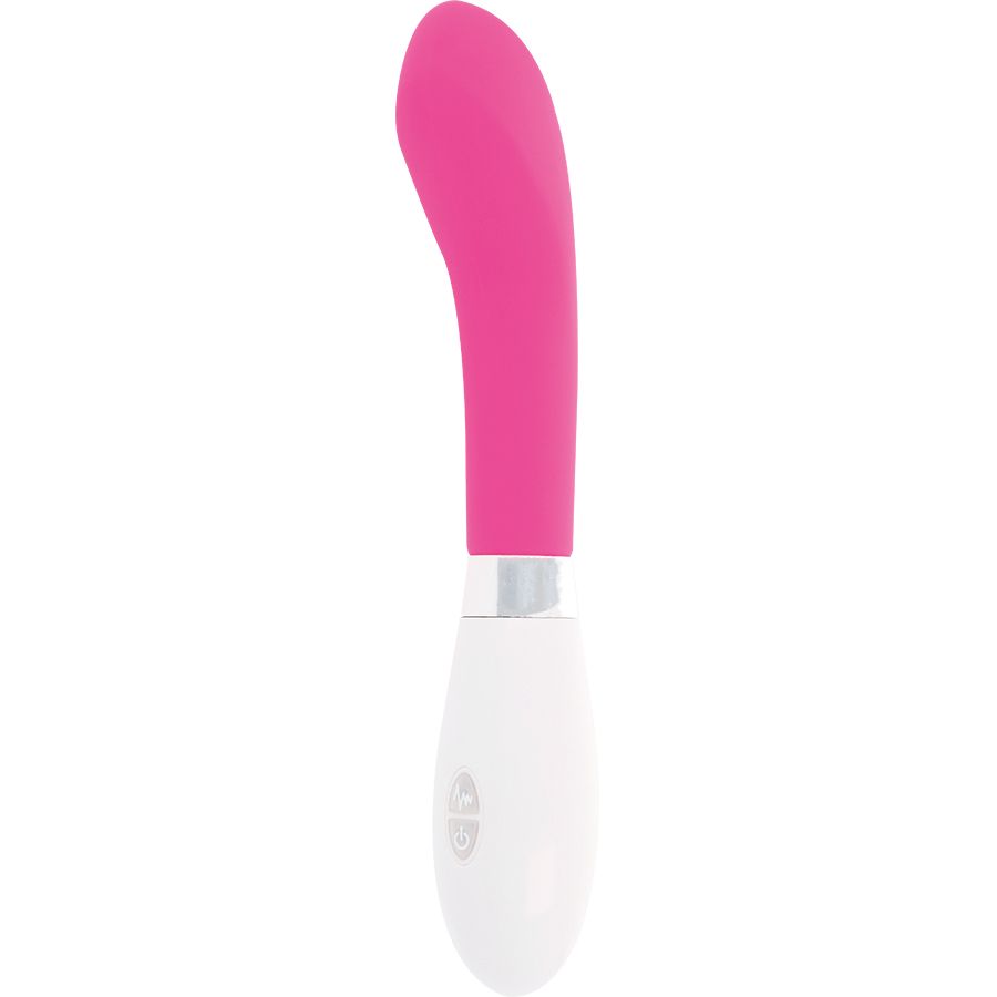 GLOSSY - Silikonvibrator mit geschwungener Form
