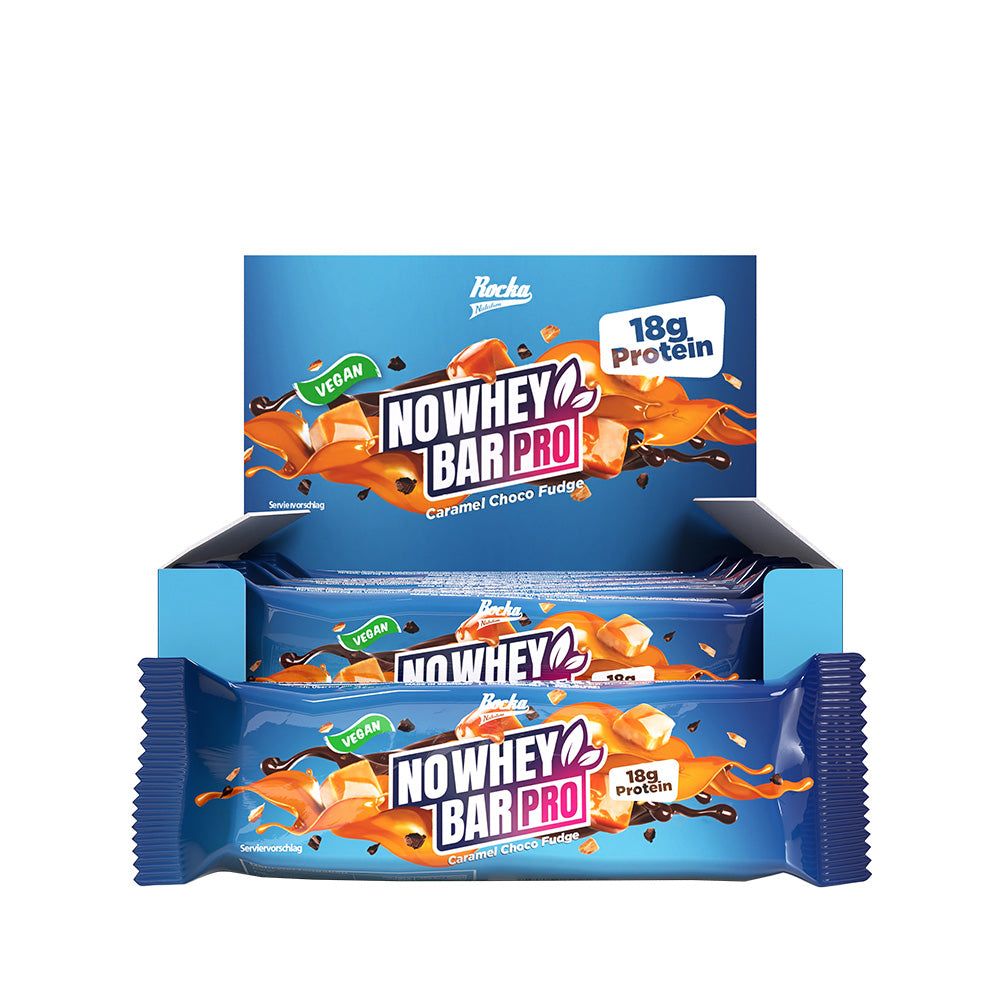 Rocka No Whey Bar Pro | Caramel Choco Fudge