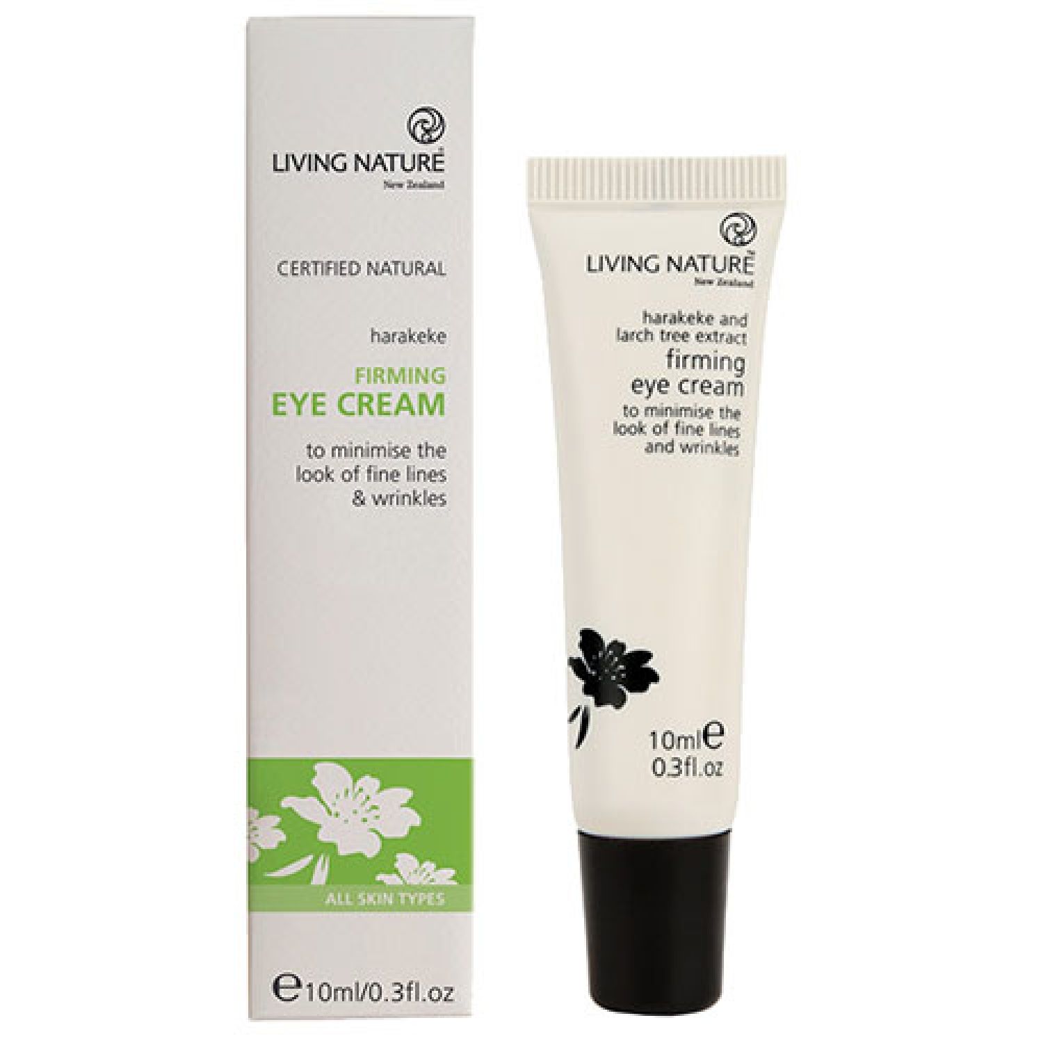 Living Nature certified natural Firming Eye Cream