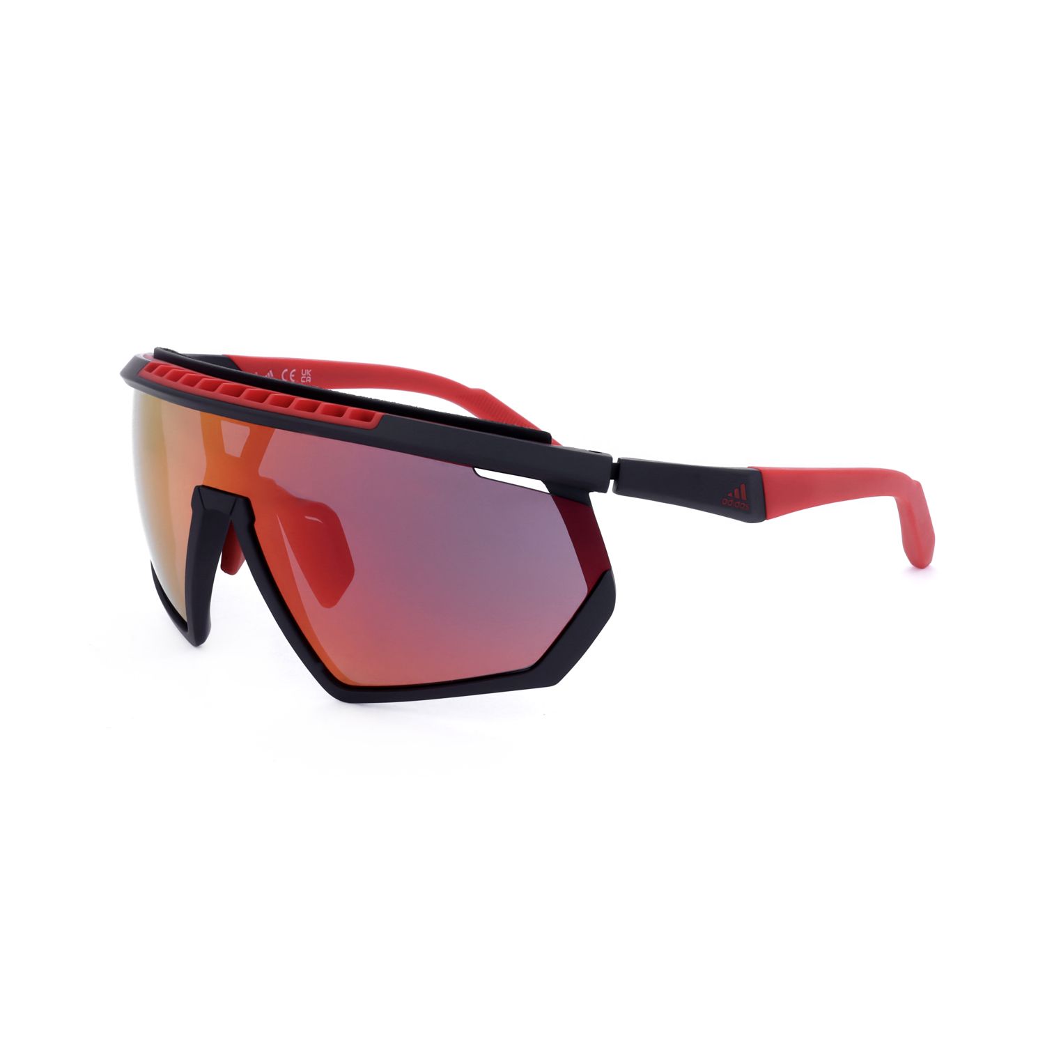 Adidas occhiali da sole uomo SP0029-H black red