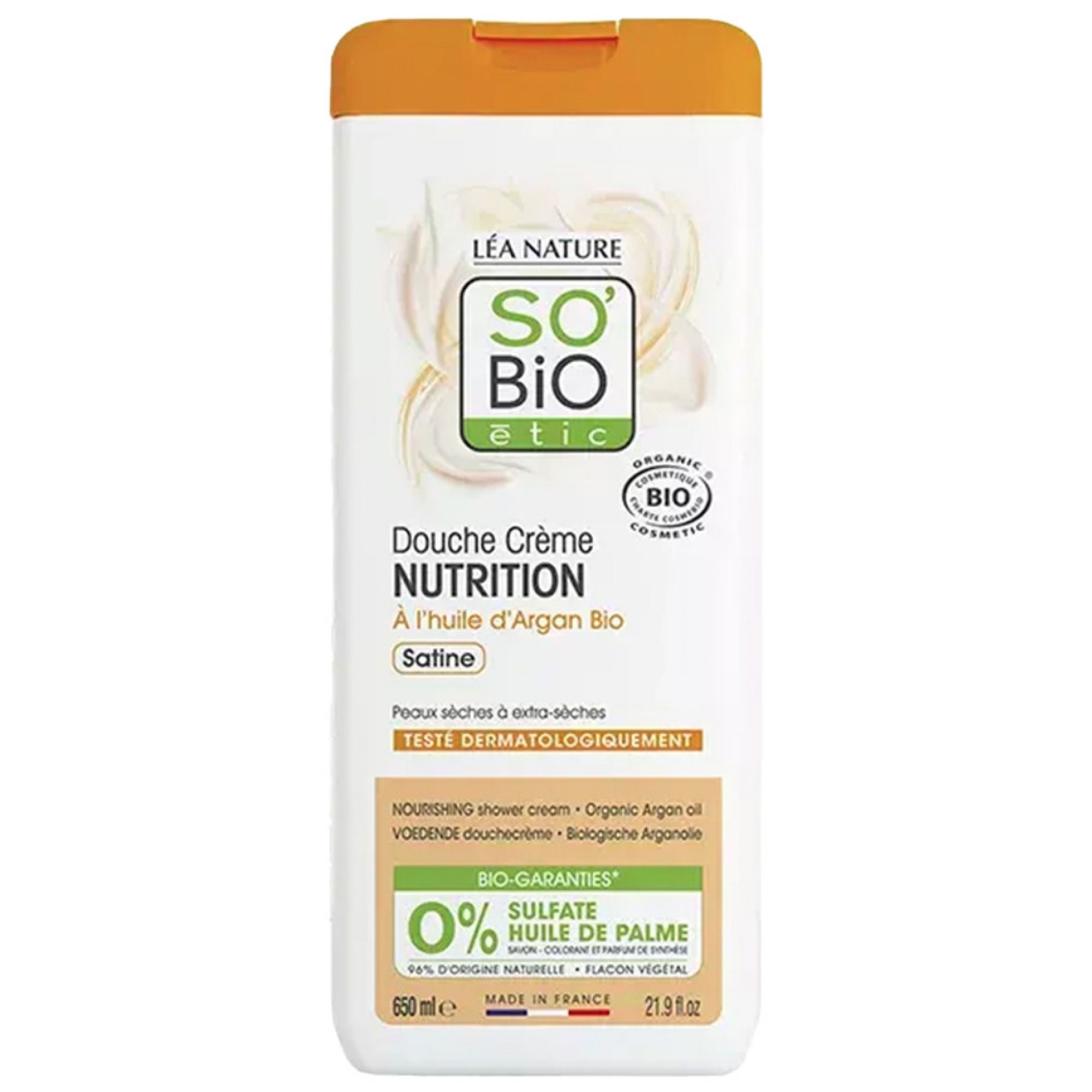 Léa Nature SO BIO étic Creme-Dusche Nutrition mit Bio-Arganöl 22x9x4 cm