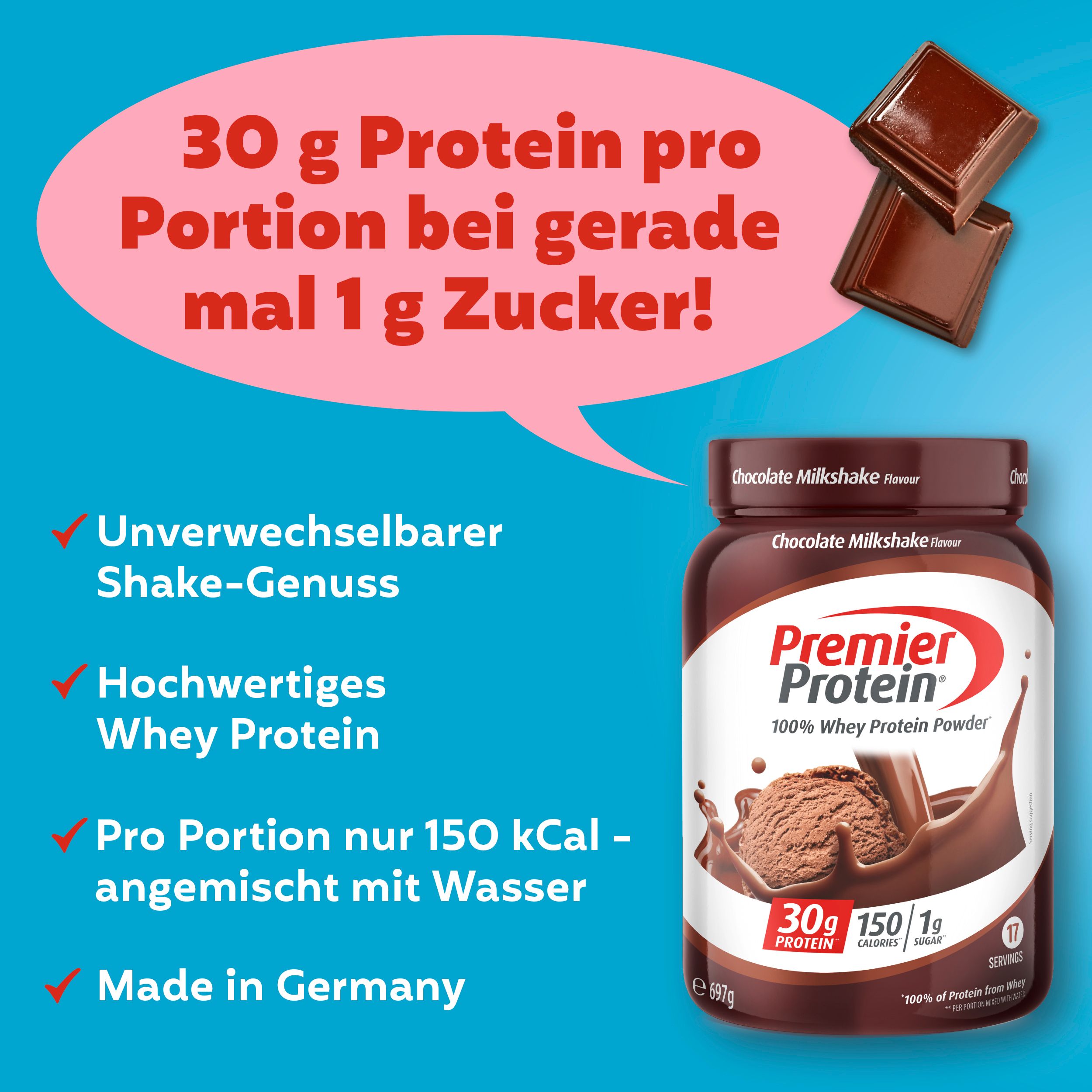 Premier Protein Whey 100% Protein Powder