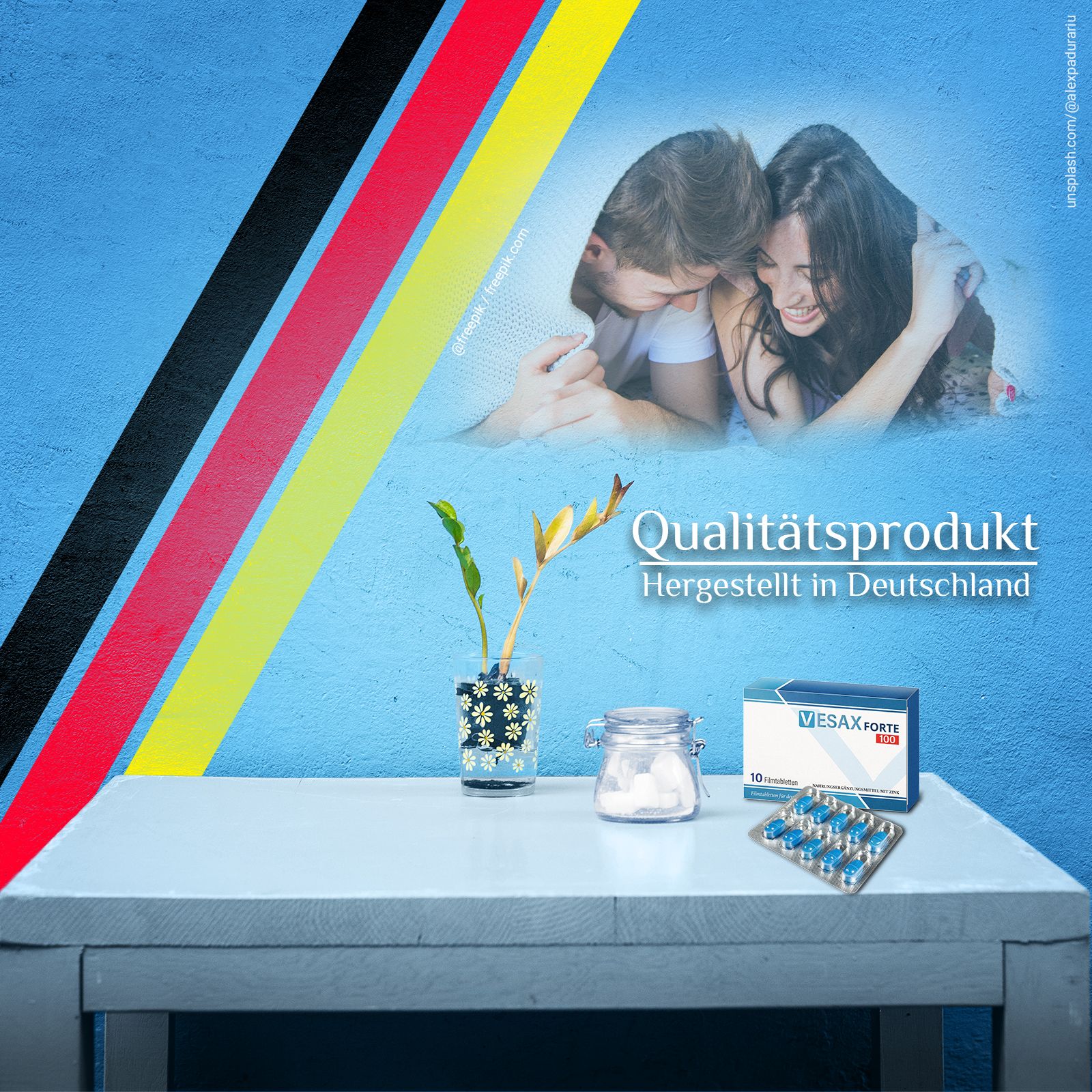 Vesax Forte | rezeptfrei Pillen für den aktiven Mann