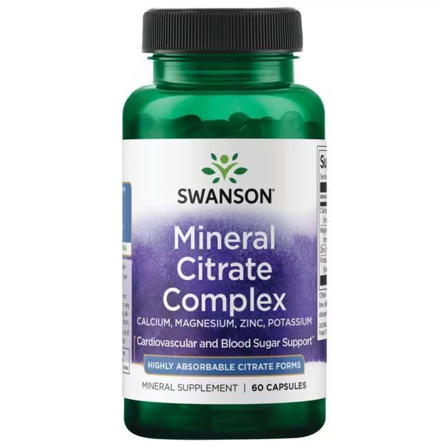 Swanson Mineral-Citrat-Komplex 60 Pc