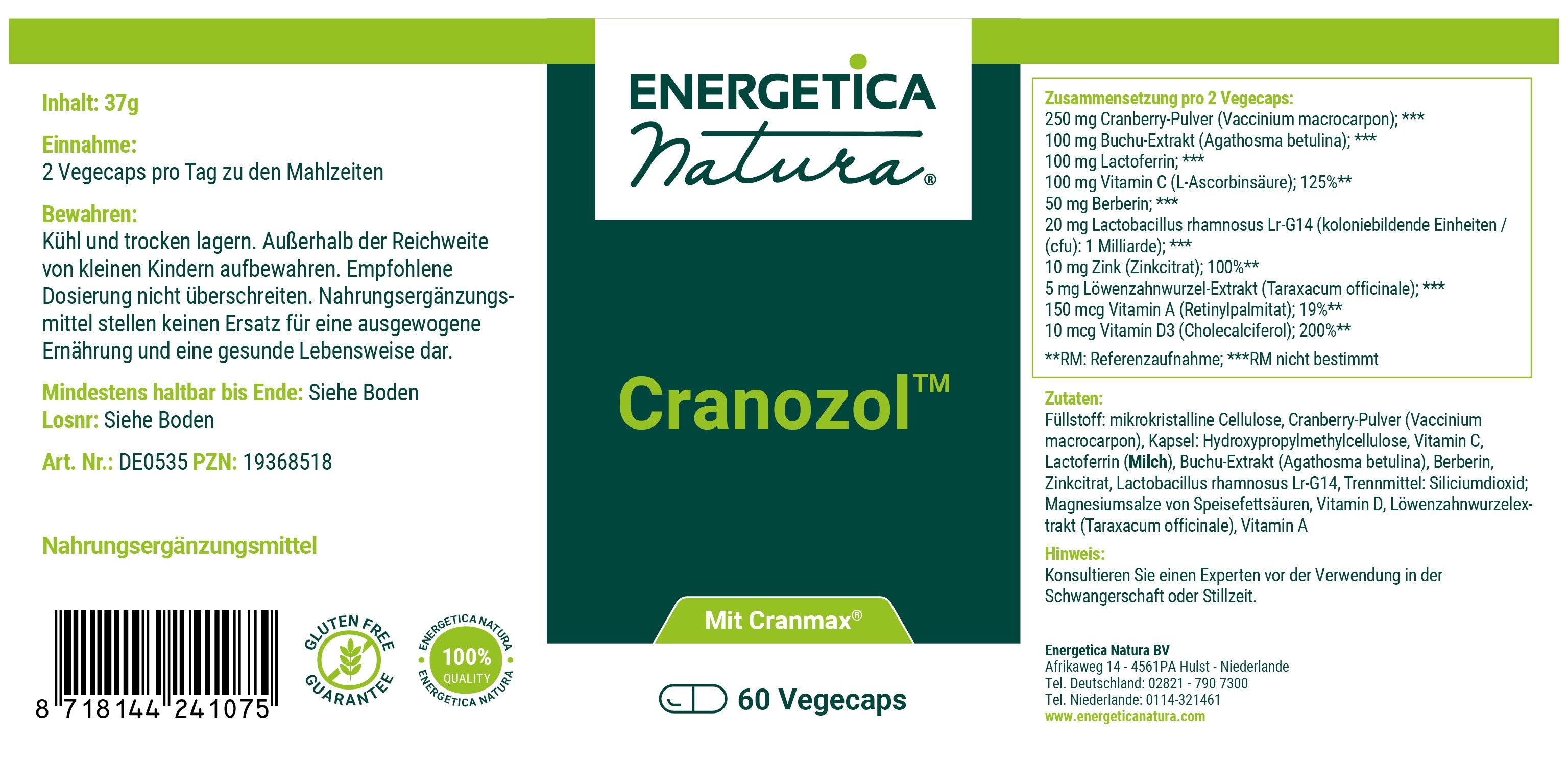 BIOTICS RESEARCH CRANOZOL