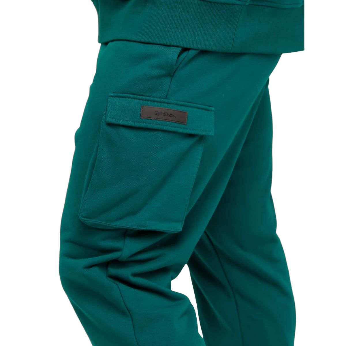 GymBeam Jogginghose Herren regular im Cargo-Stil in Green