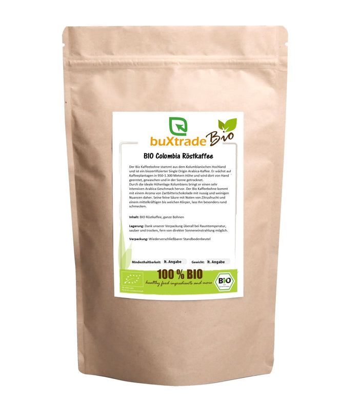 buXtrade Bio Colombia Röstkaffee