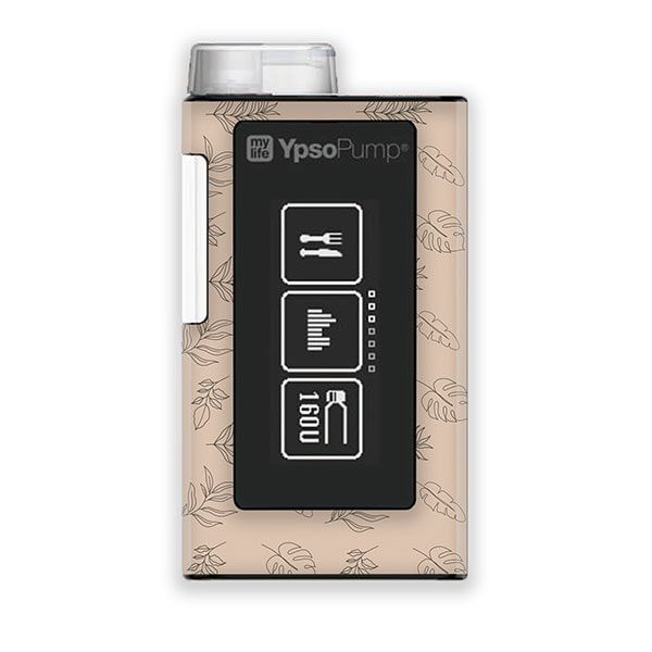 Diasticker® Mylife Ypsopump Sticker "Blätter"