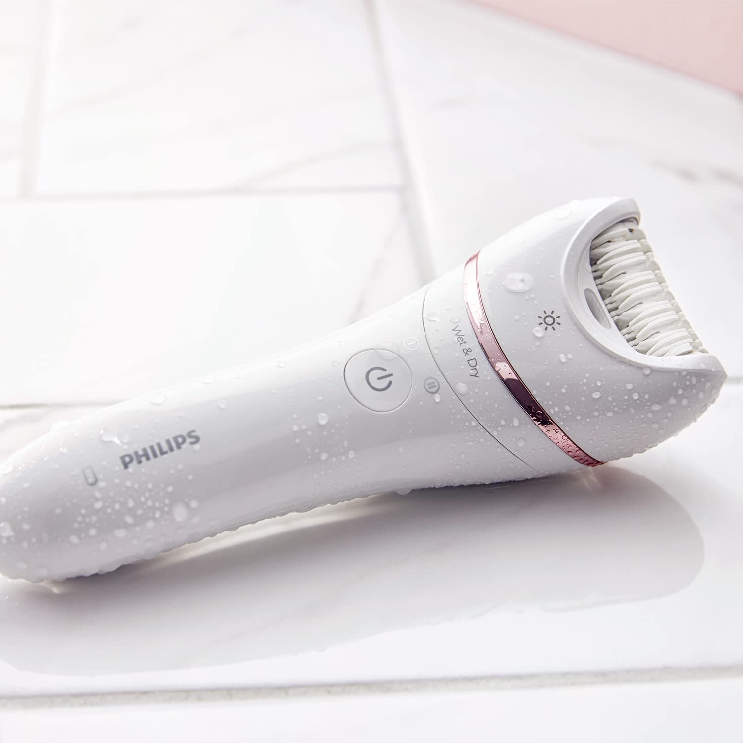 Philips Epilierer Series 8000 - inkl. 8 Aufsätze, kabellos mit Nass- und Trockenfunktion
