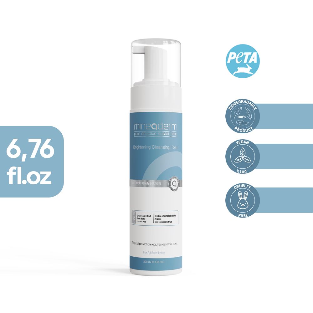 Mineaderm Brightening Cleansing Foam