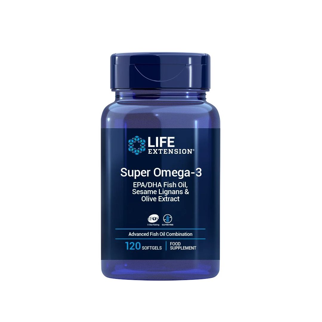 Life Extension Super Omega-3 Epa/Dha Fischöl 120 St