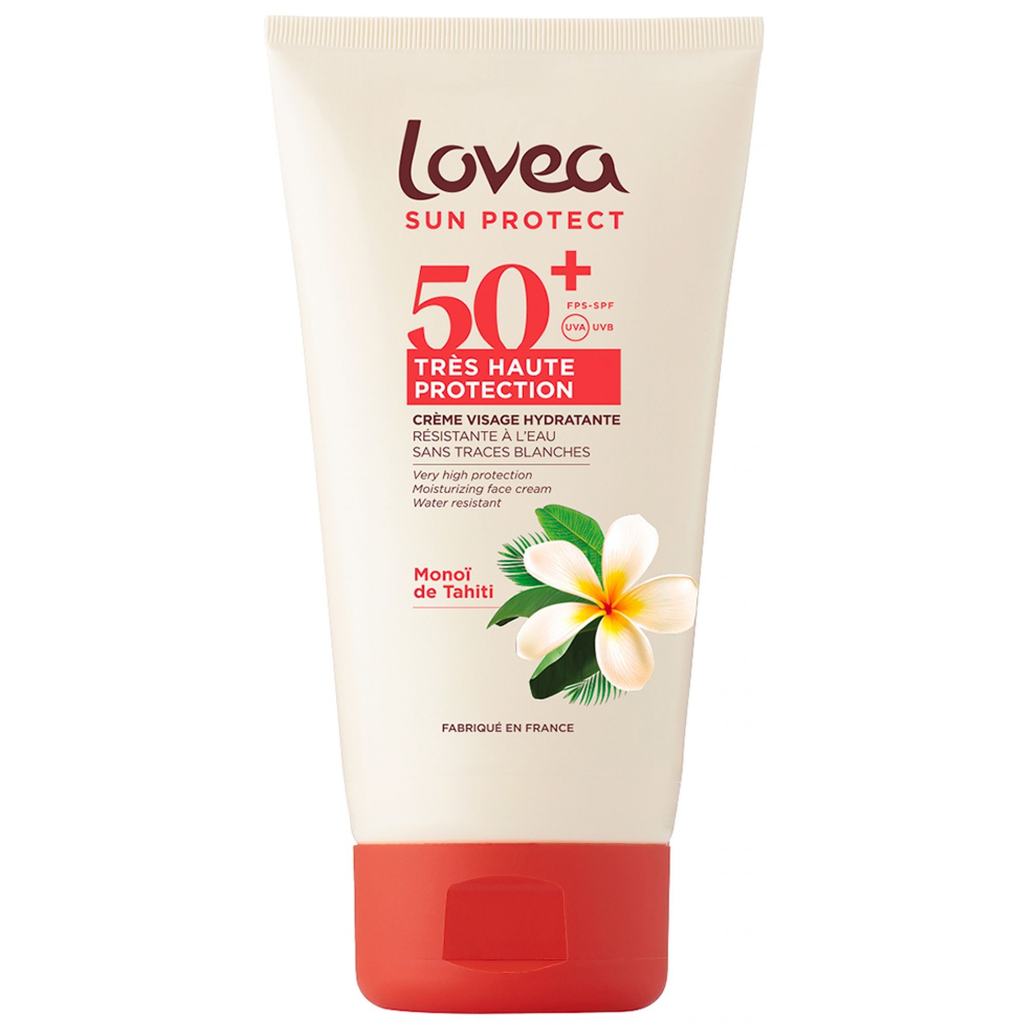Lovea Sun Protect Feuchtigkeitsspendende Gesichtscreme Spf50+ 5,5x3,5x11 cm