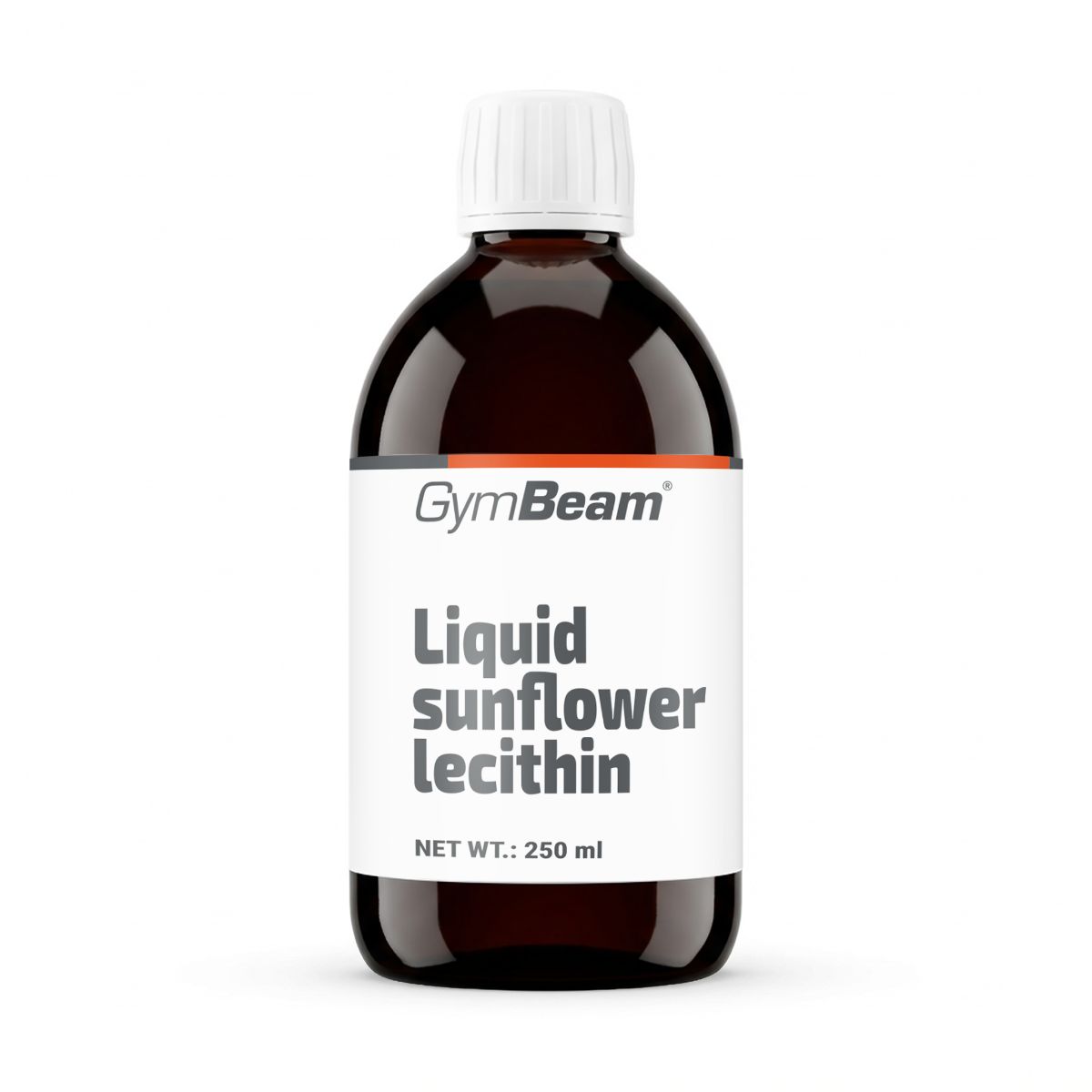 GymBeam Sonnenblumenlecithin vegane Flüssigkeit 250 ml